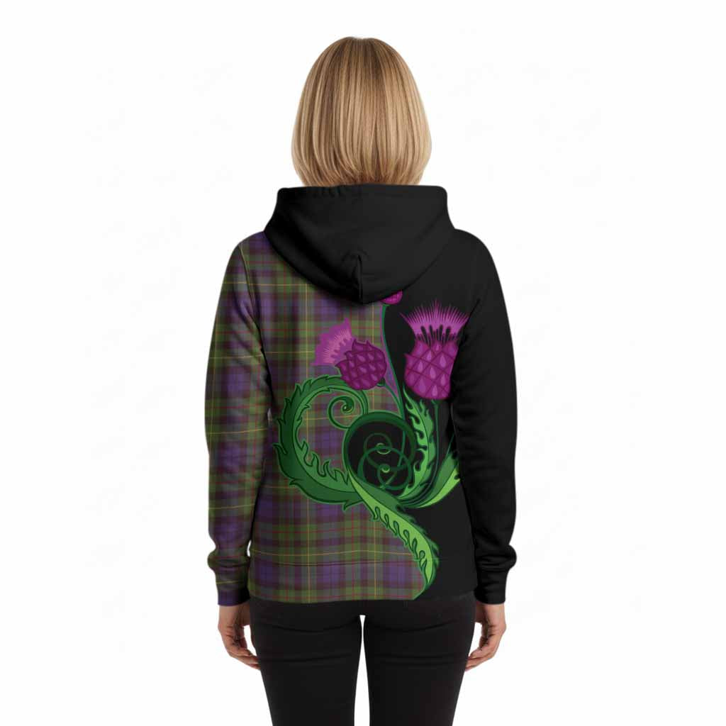 Rollo Tartan Hoodie Traditional Scottish Thistle