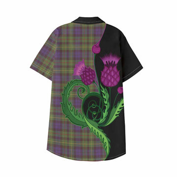 Rollo Tartan Kid Hawaiian Shirt Traditional Scottish Thistle