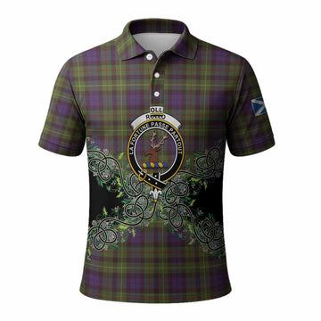 Rollo Tartan Polo Shirt Thistle Scottish Spirit