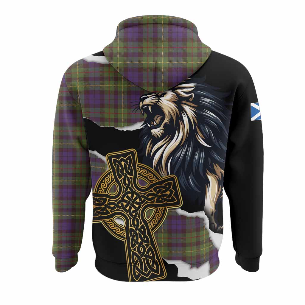 Rollo Tartan Scottish Hoodie Lion Celtic Heritage