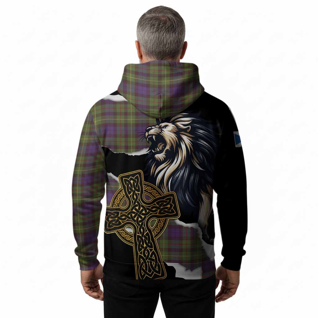 Rollo Tartan Scottish Hoodie Lion Celtic Heritage