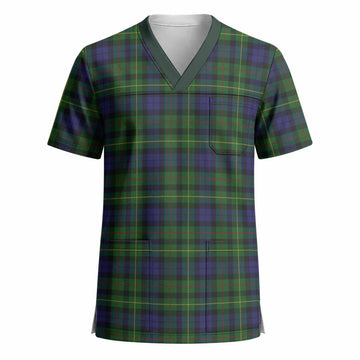 Rollo Tartan Scrub Top - Tartan Vibes Clothing