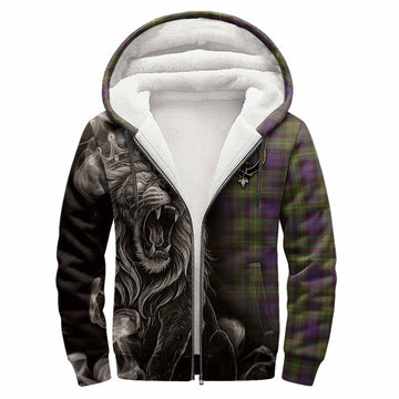 Rollo Tartan Sherpa Hoodie Roaring Lion Heritage