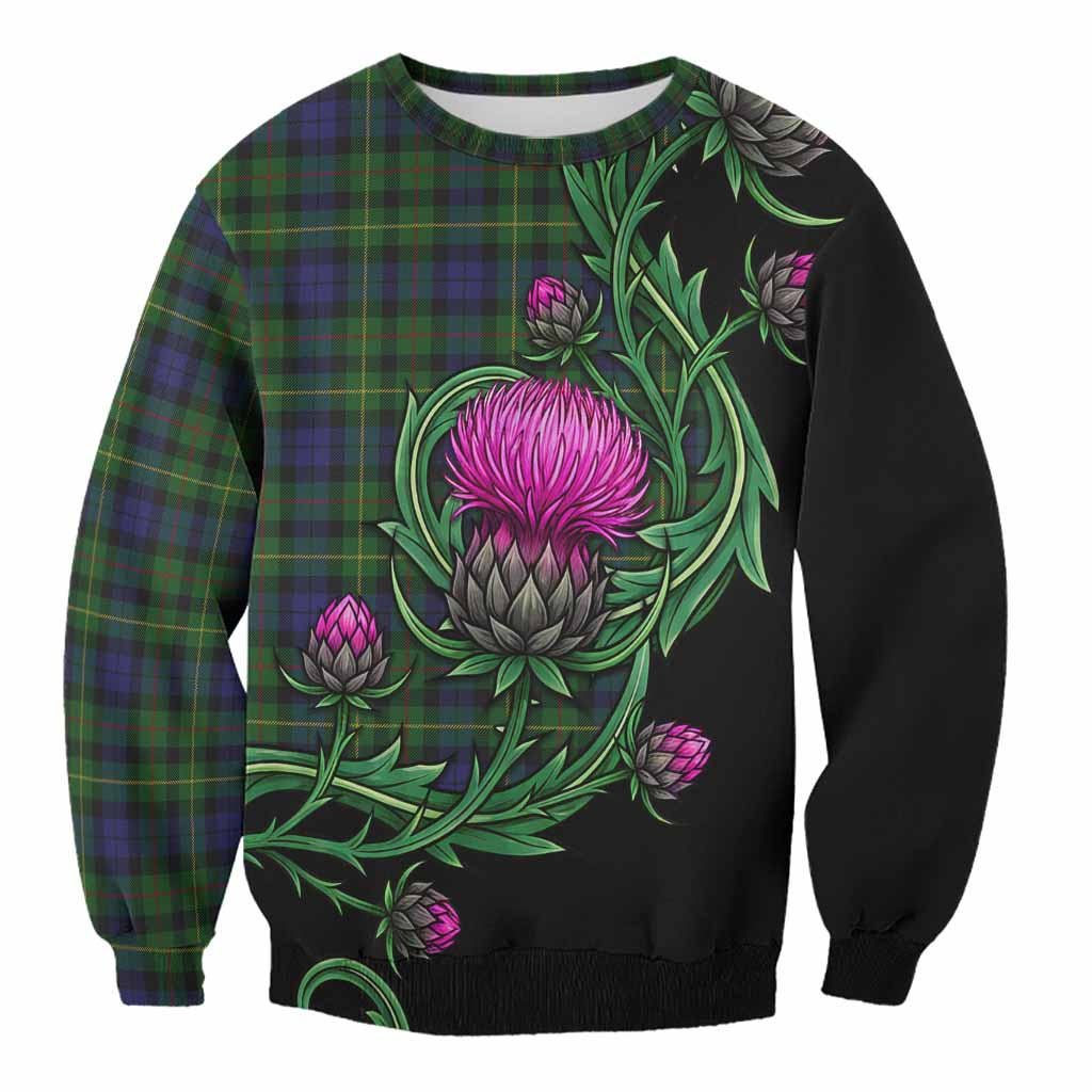 Rollo Tartan Sweatshirt Resilient Scottish Thistle Unisex - Tartan Vibes Clothing