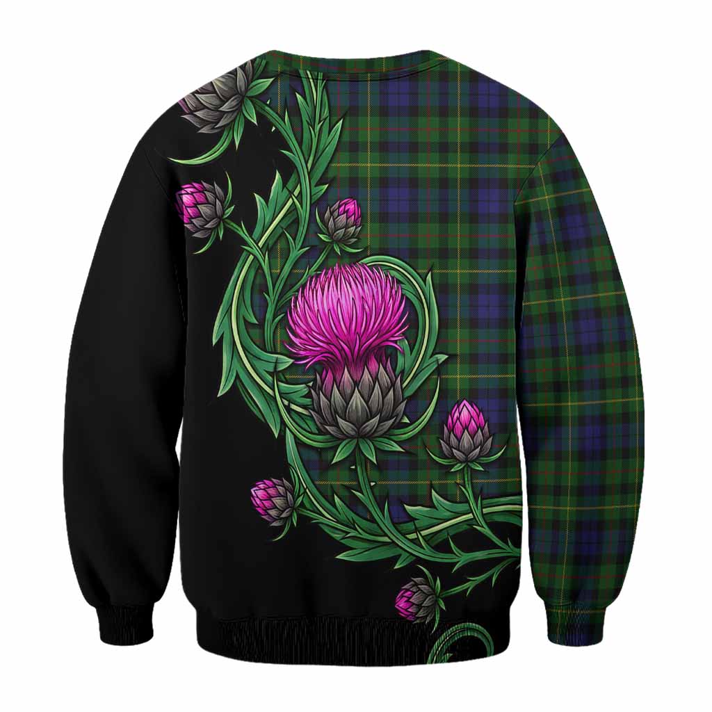 Rollo Tartan Sweatshirt Resilient Scottish Thistle - Tartan Vibes Clothing