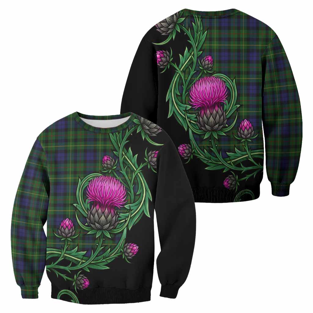 Rollo Tartan Sweatshirt Resilient Scottish Thistle - Tartan Vibes Clothing