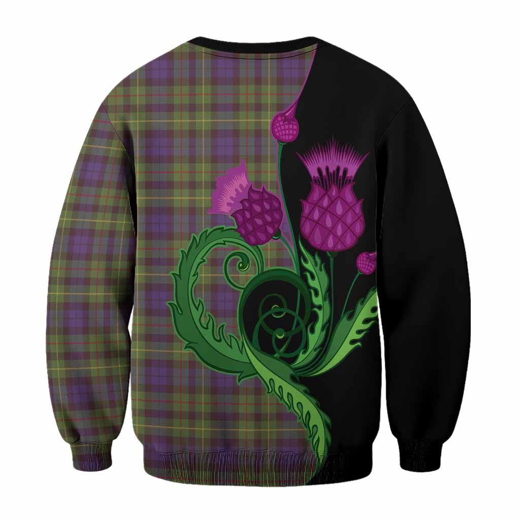 Rollo Tartan Sweatshirt Traditional Scottish Thistle