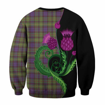 Rollo Tartan Sweatshirt Traditional Scottish Thistle