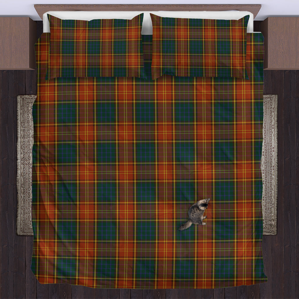 Roscommon County Ireland Tartan Bedding Set US Bedding Set - Tartan Vibes Clothing