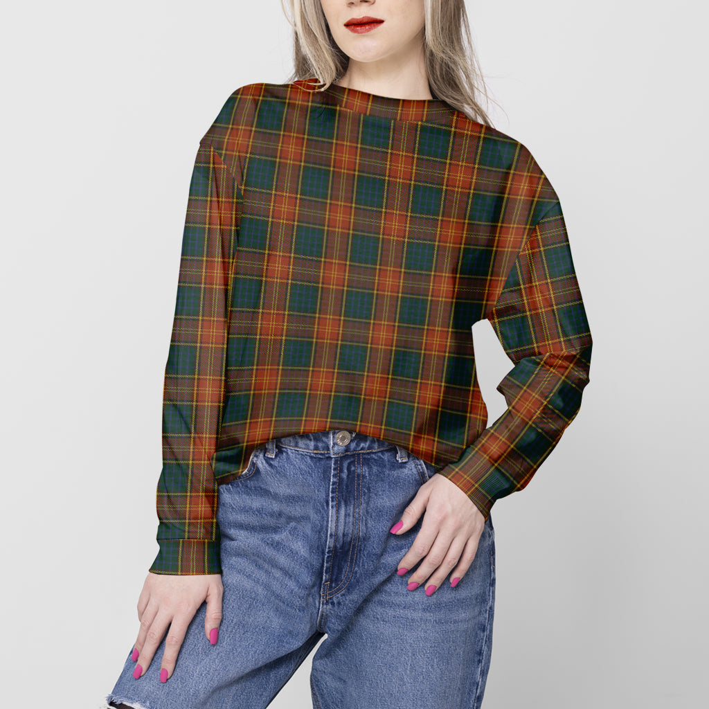 Roscommon County Ireland Tartan Sweatshirt Unisex - Tartan Vibes Clothing