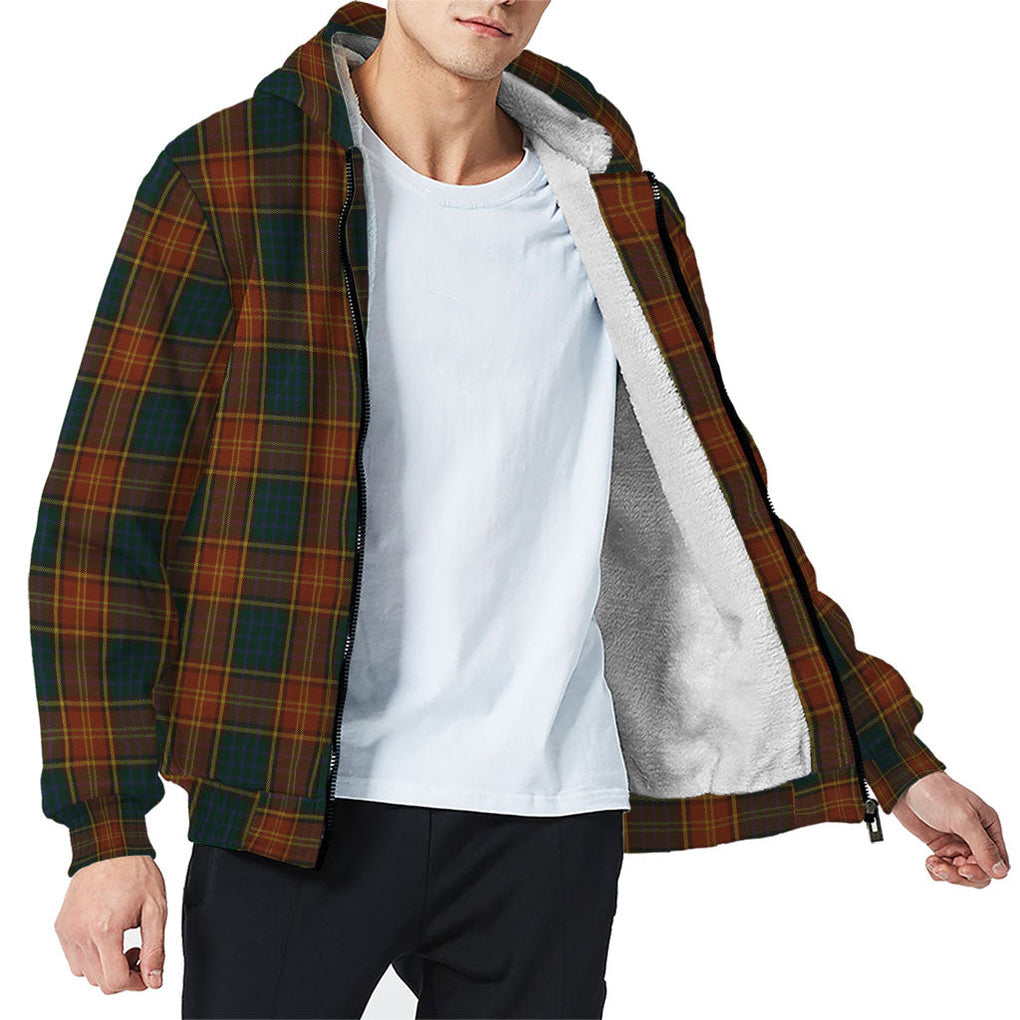 Roscommon County Ireland Tartan Sherpa Hoodie - Tartanvibesclothing