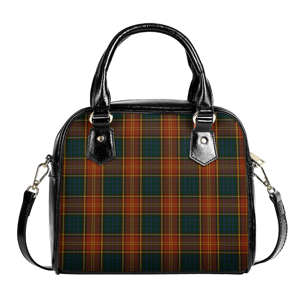 Roscommon County Ireland Tartan Shoulder Handbags One Size 6*25*22 cm - Tartanvibesclothing