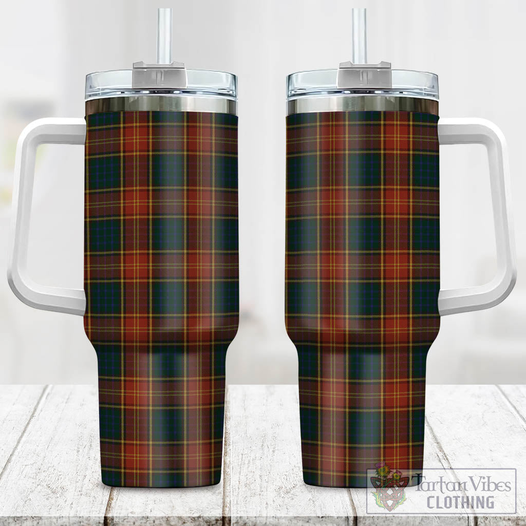 Roscommon County Ireland Tartan Tumbler with Handle One Size 40 OZ - Tartan Vibes Clothing