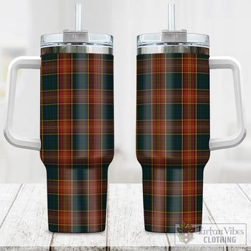 Roscommon County Ireland Tartan Tumbler with Handle