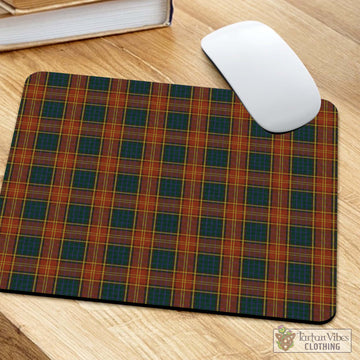 Roscommon County Ireland Tartan Mouse Pad