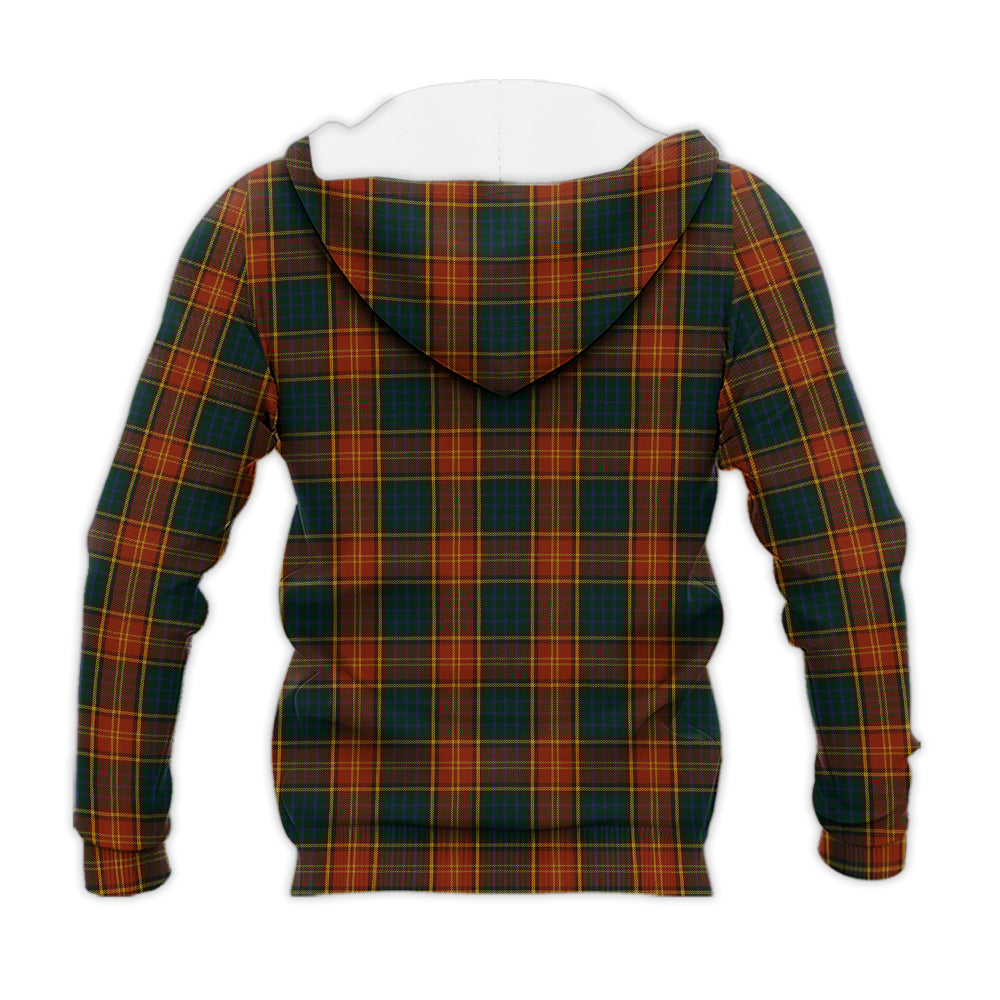 Roscommon County Ireland Tartan Knitted Hoodie - Tartan Vibes Clothing