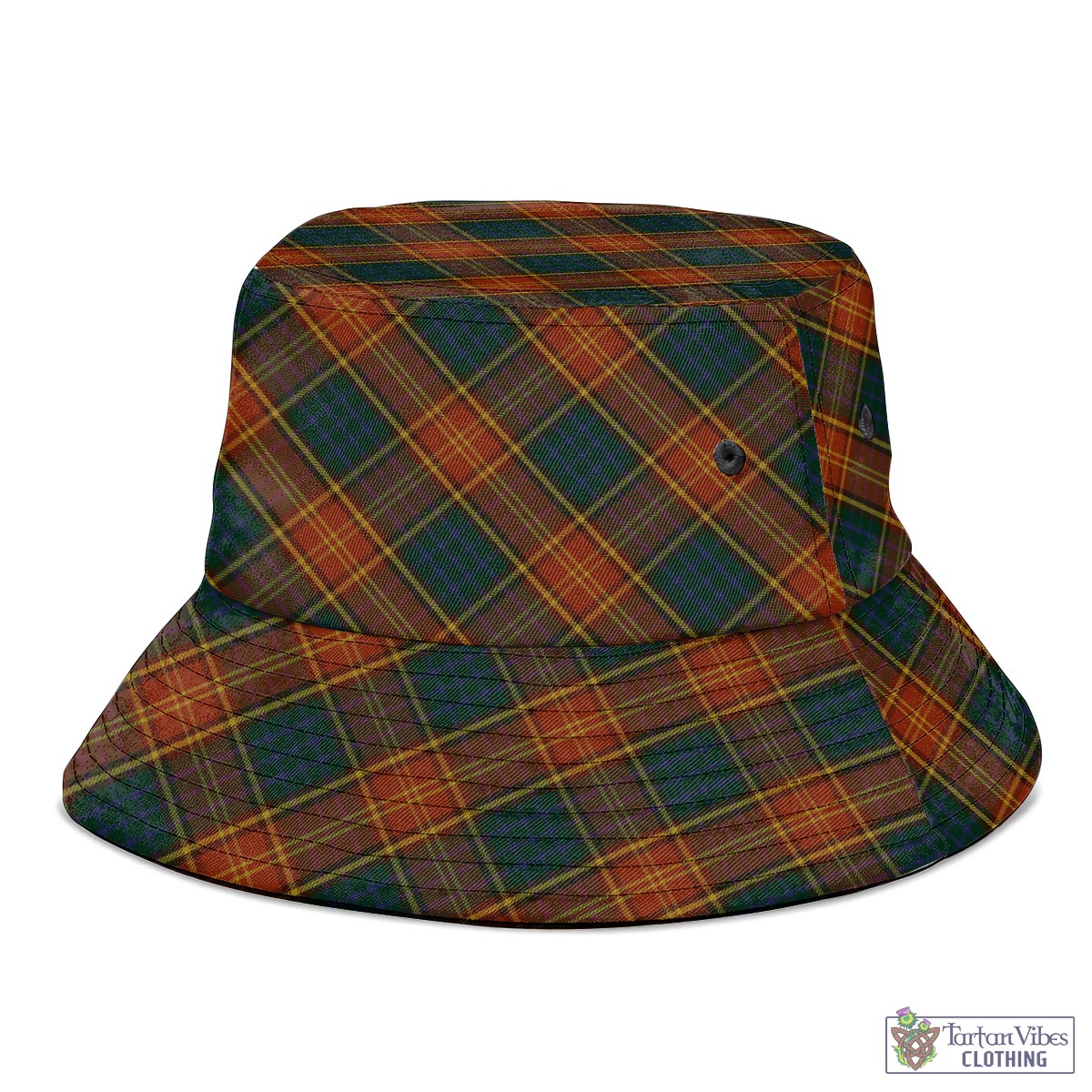 Roscommon County Ireland Tartan Bucket Hat - Tartan Vibes Clothing