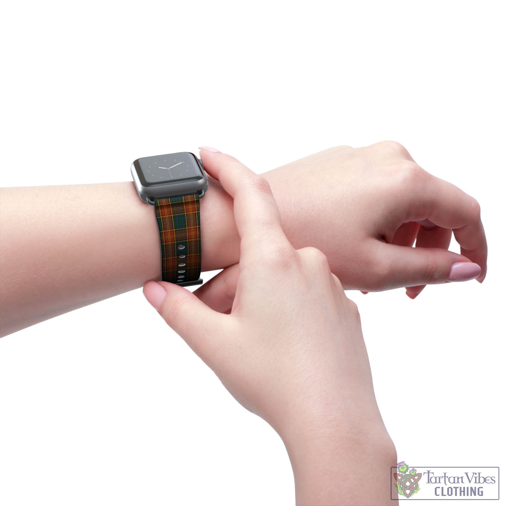 Roscommon County Ireland Tartan Watch Band - Tartan Vibes Clothing