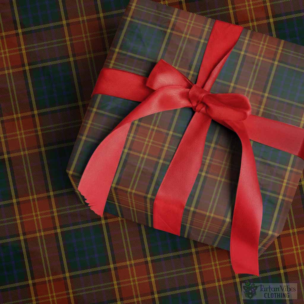Roscommon County Ireland Tartan Wrapping Paper