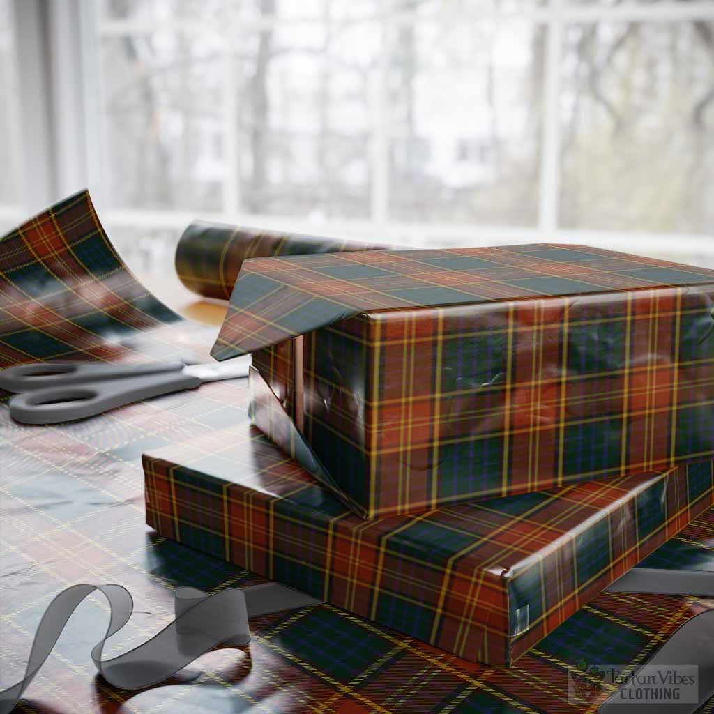 Roscommon County Ireland Tartan Wrapping Paper
