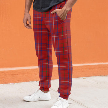 Rose Tartan Joggers Pants