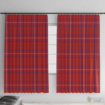Rose Tartan Window Curtain