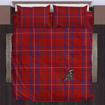 Rose Tartan Bedding Set