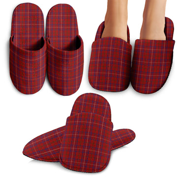 Rose Tartan Home Slippers