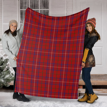 Rose Tartan Blanket - Tartan Vibes Clothing