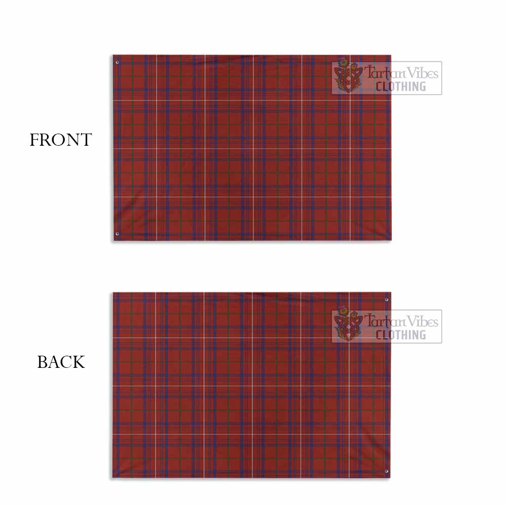 Tartan Vibes Clothing Rose Tartan House Flag