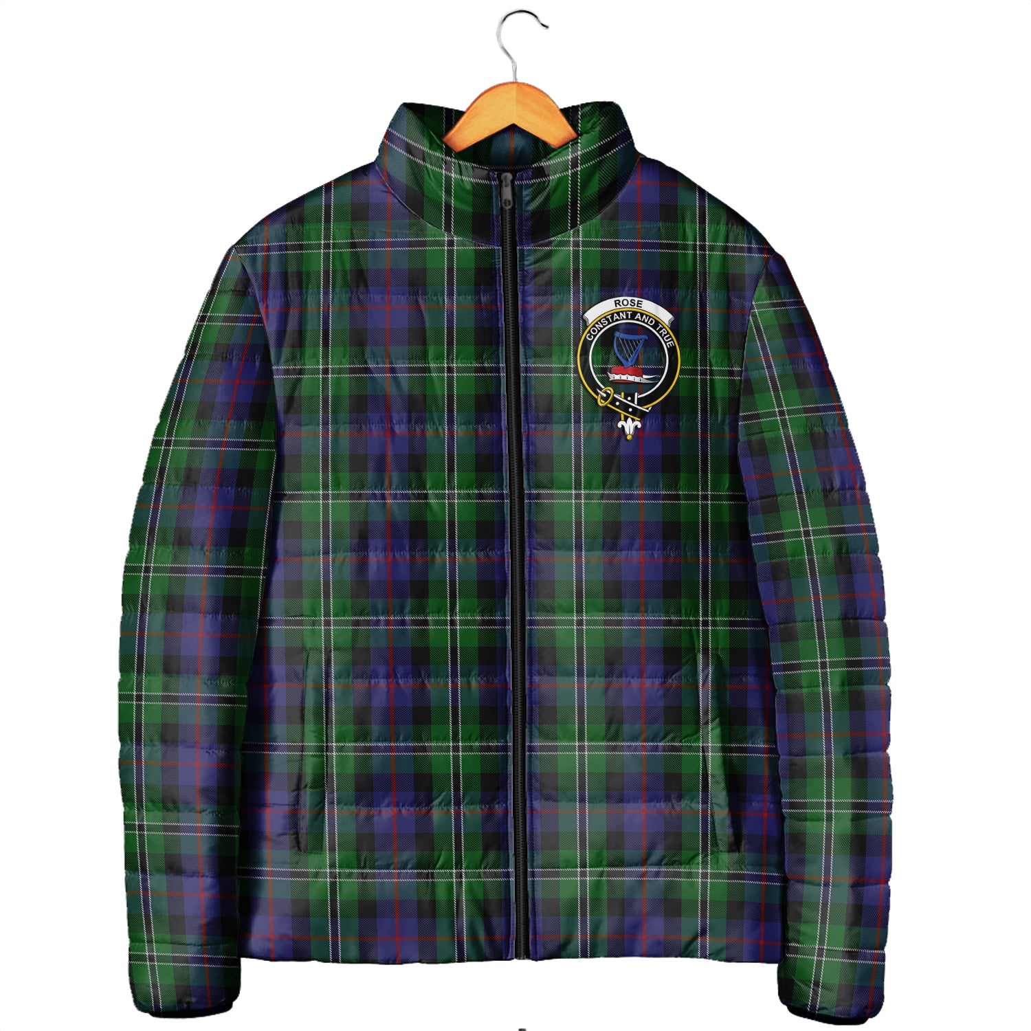 rose-hunting-tartan-padded-jacket-with-family-crest