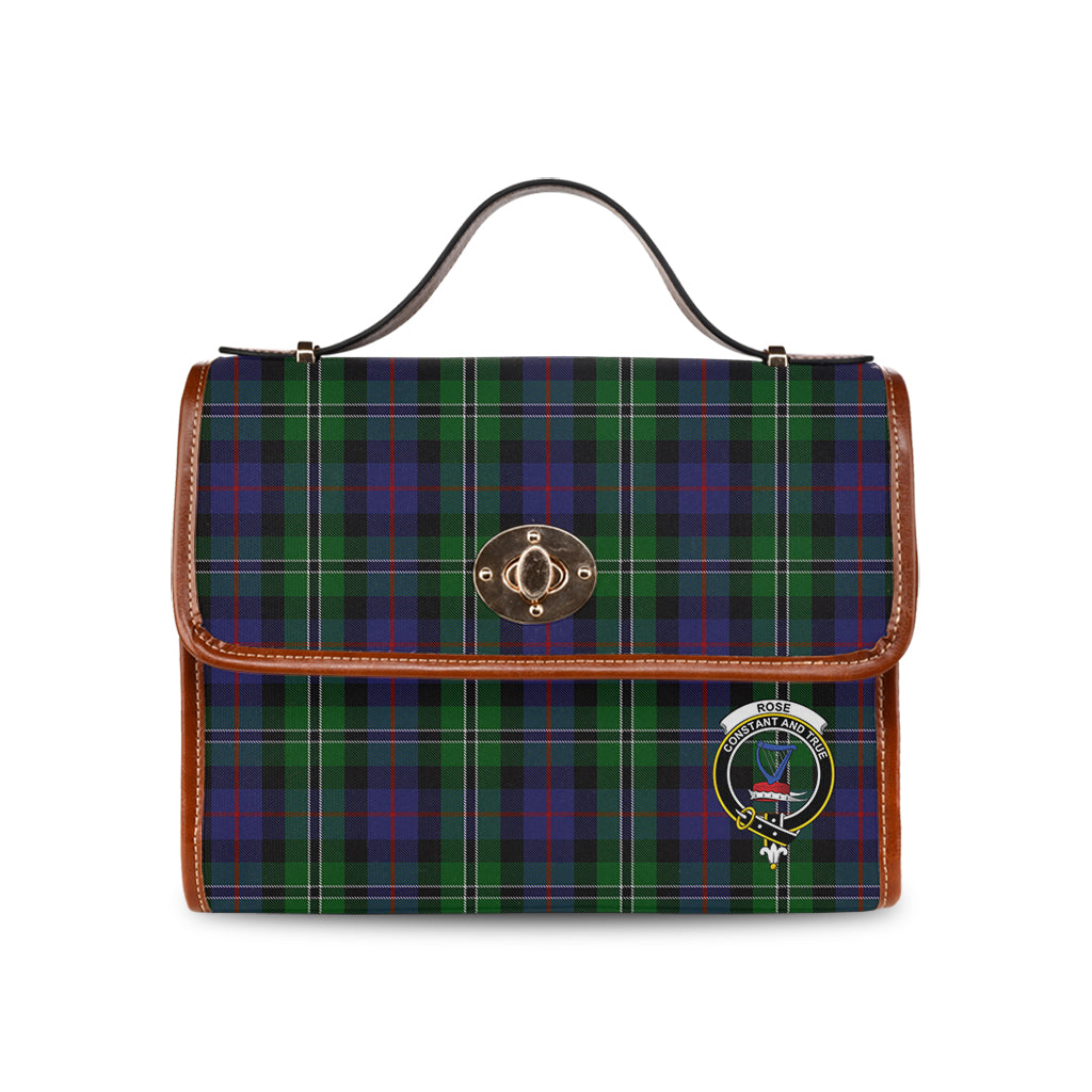 rose-hunting-tartan-leather-strap-waterproof-canvas-bag-with-family-crest