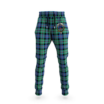 Rose Hunting Ancient Tartan Joggers Pants with Family Crest