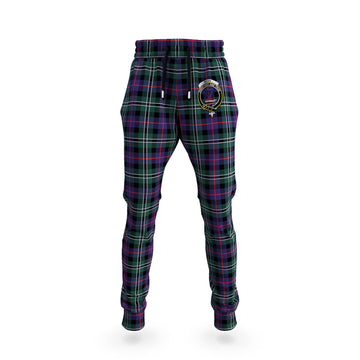 Rose Hunting Modern Tartan Joggers Pants with Family Crest