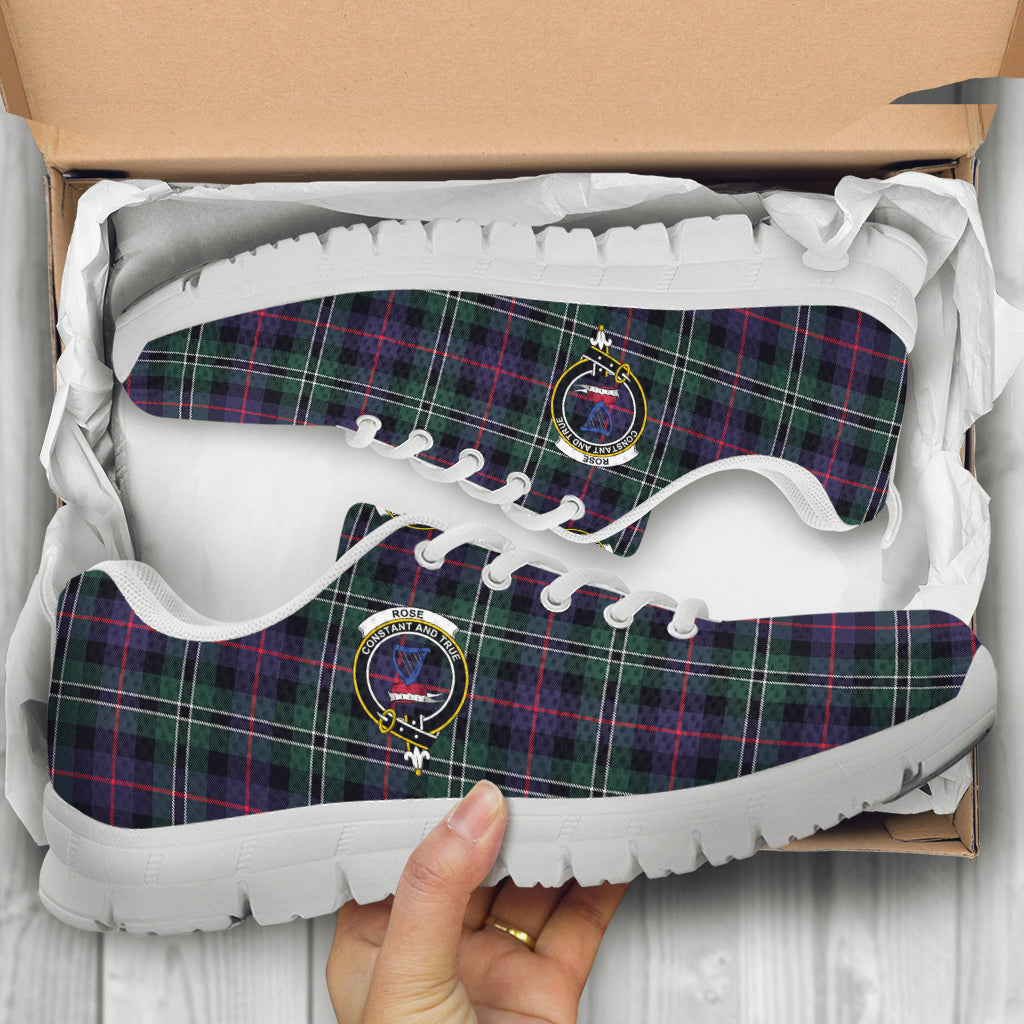rose-hunting-modern-tartan-sneakers-with-family-crest