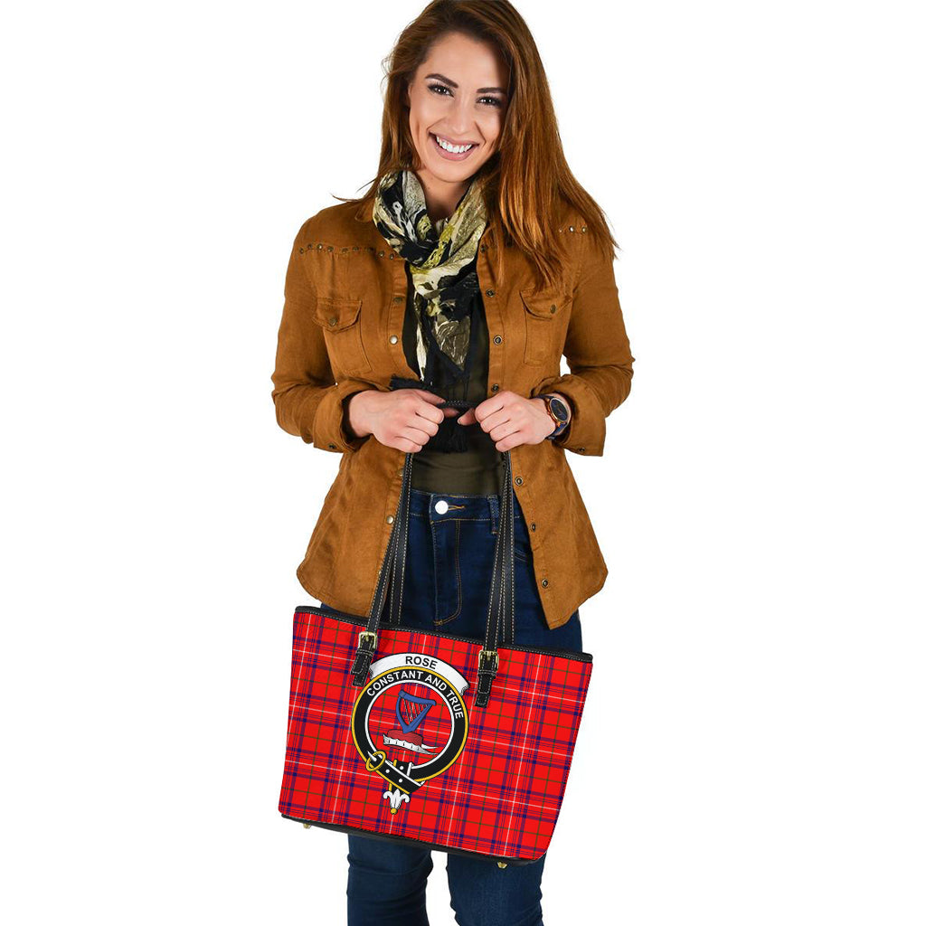 rose-modern-tartan-leather-tote-bag-with-family-crest