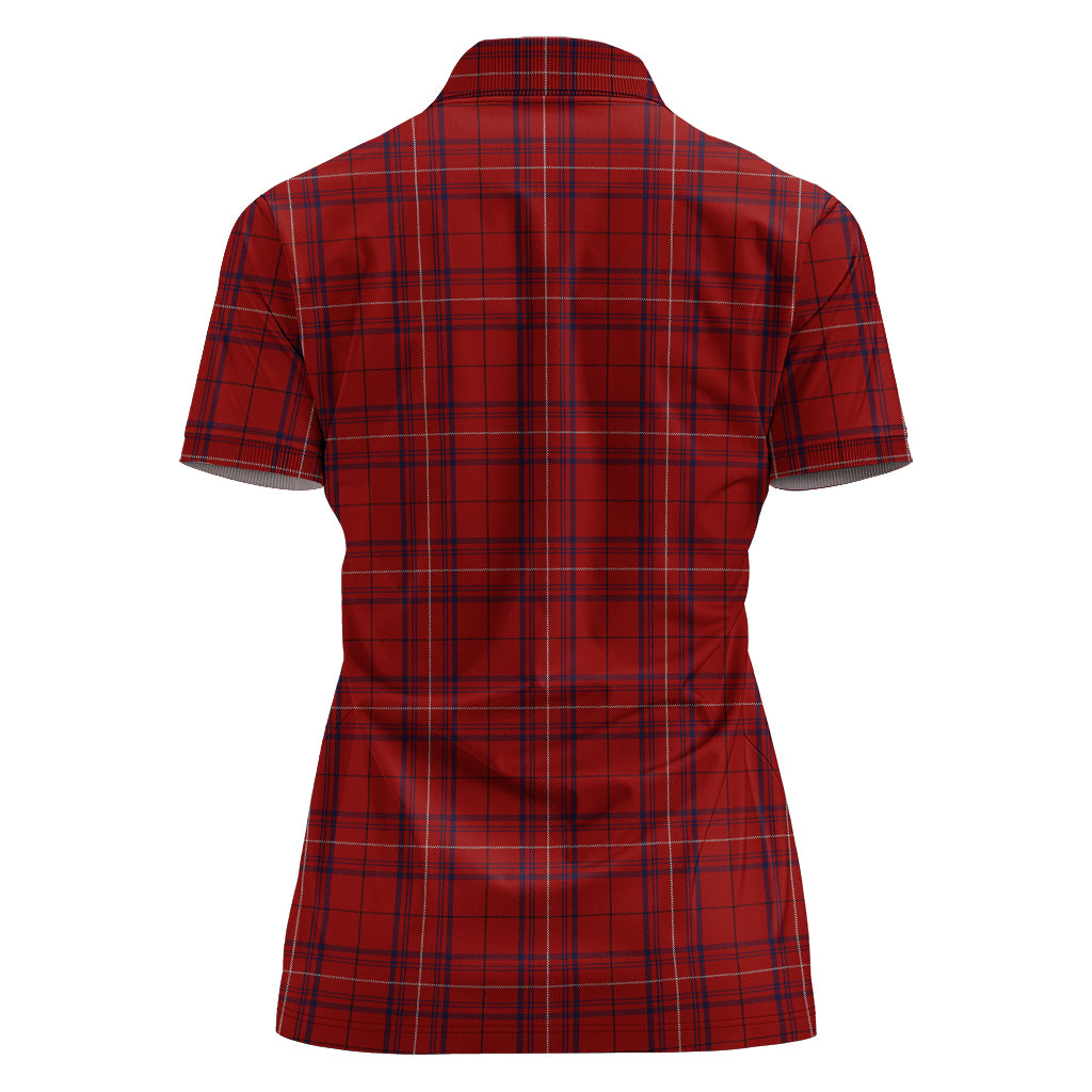 rose-of-kilravock-tartan-polo-shirt-with-family-crest-for-women