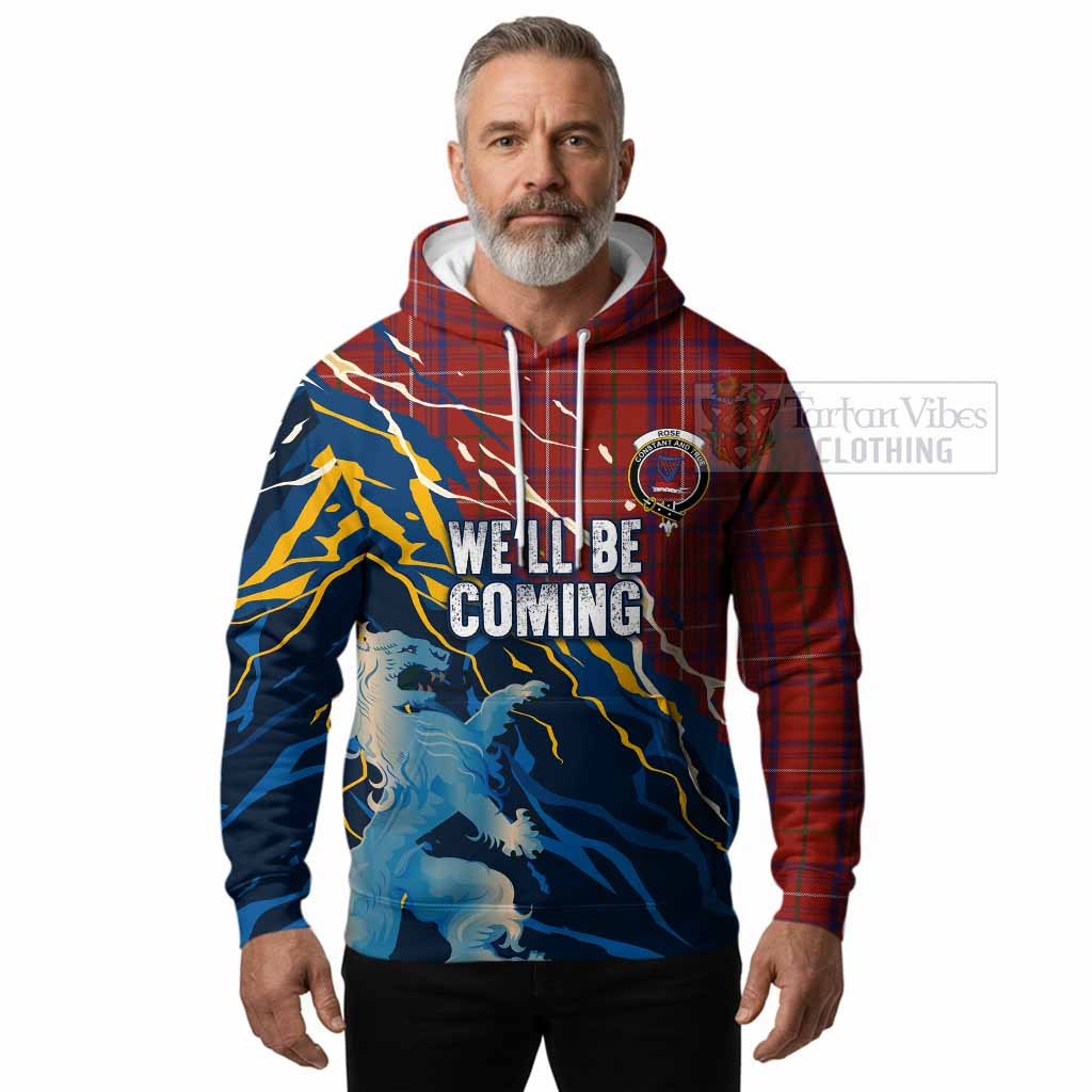 Rose Scotland Tartan Hoodie WC2026 Football - We'll Be Coming
