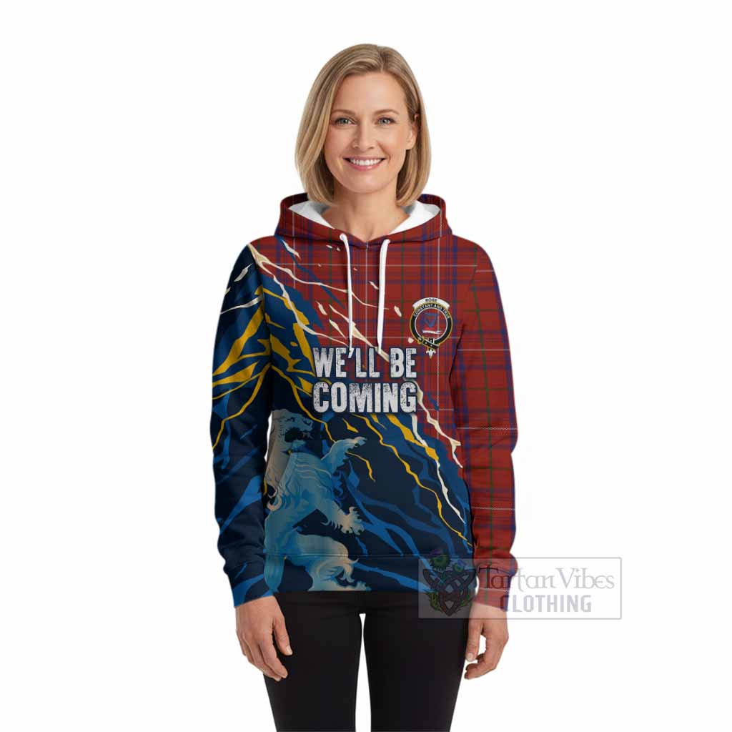 Rose Scotland Tartan Hoodie WC2026 Football - We'll Be Coming