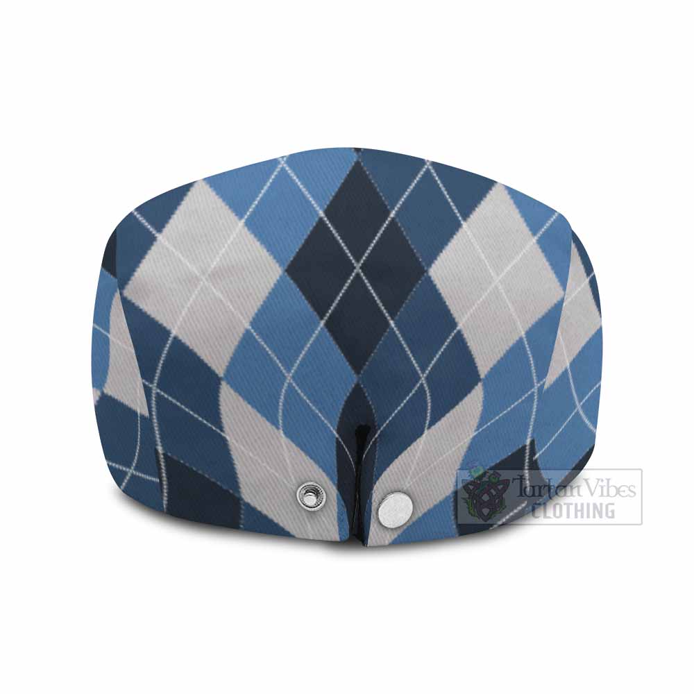 Rose Scottish Family Crest Flat Cap, Jeff Cap Scotland National Argyle Classic Style - Tartan Vibes Clothing