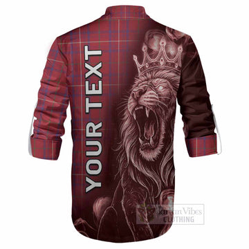 Rose Tartan Ghillie Shirt Roaring Lion Heritage
