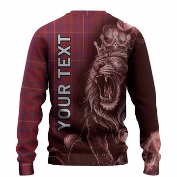 Rose Tartan Knitted Sweater Roaring Lion Heritage
