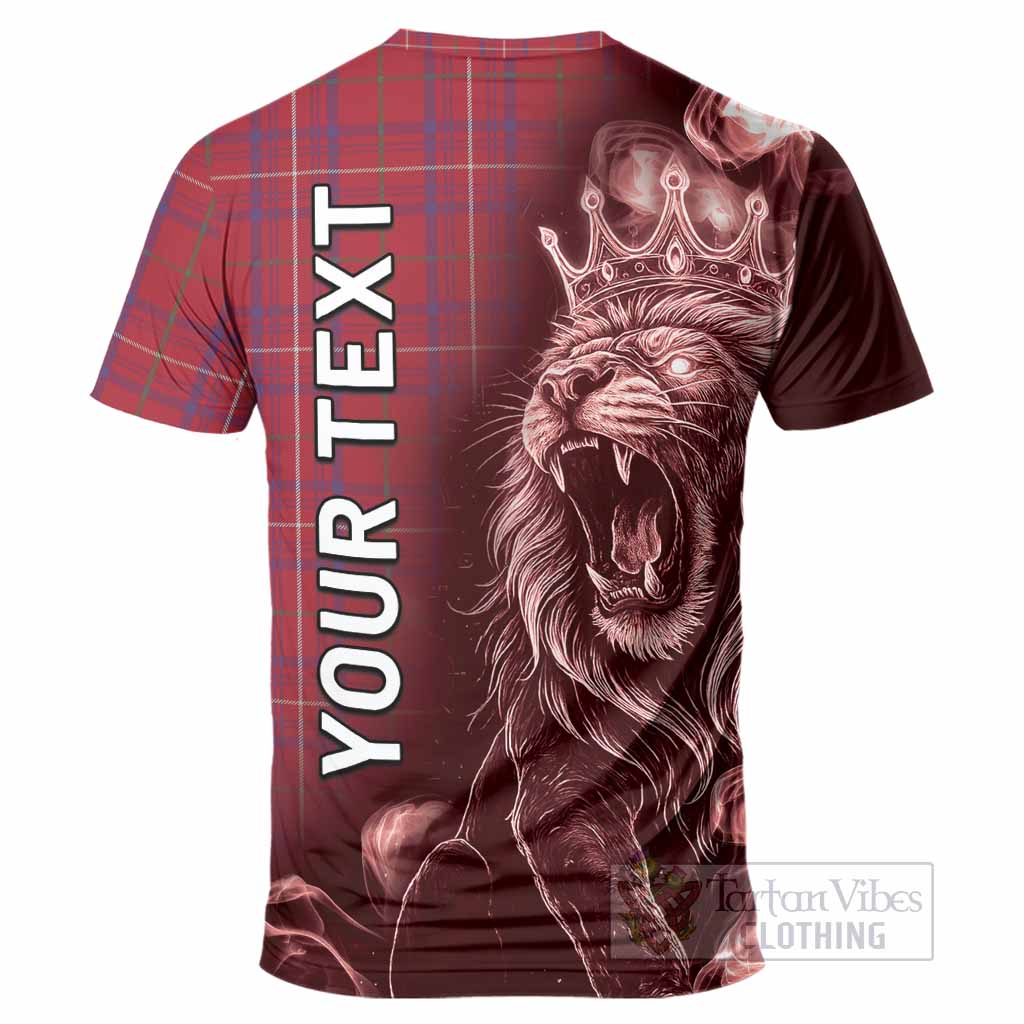 Rose Tartan T-Shirt Roaring Lion Heritage
