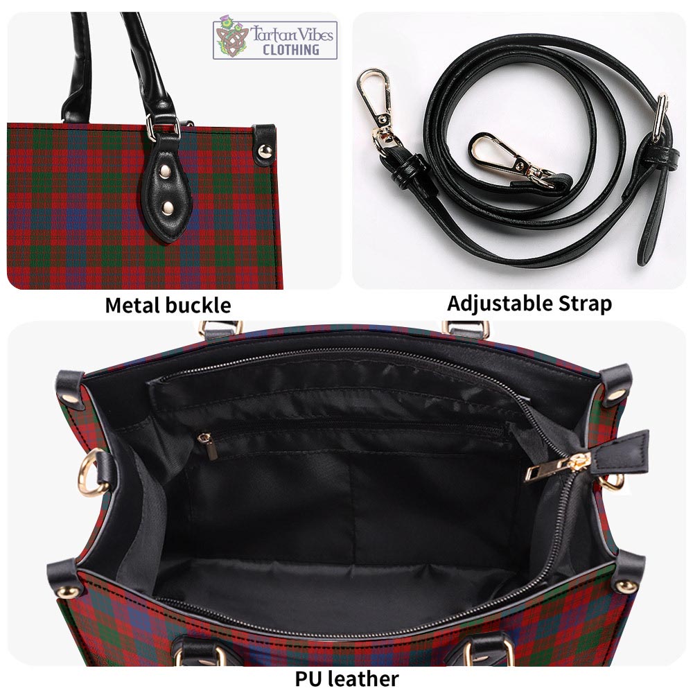Tartan Vibes Clothing Ross Tartan Luxury Leather Handbags