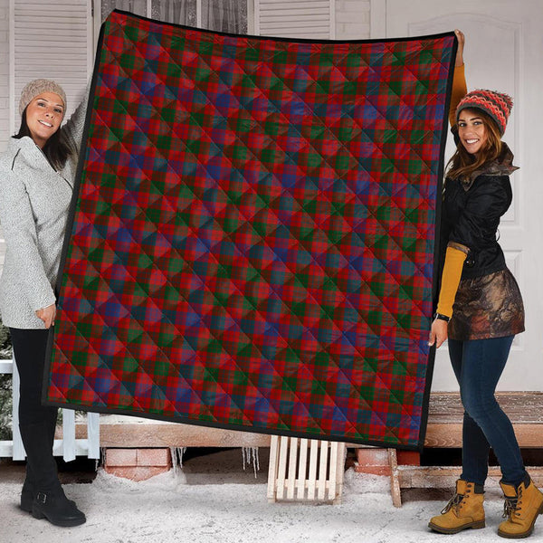 Ross Tartan Quilt Super King Quilt 91" x 110" - Tartan Vibes Clothing