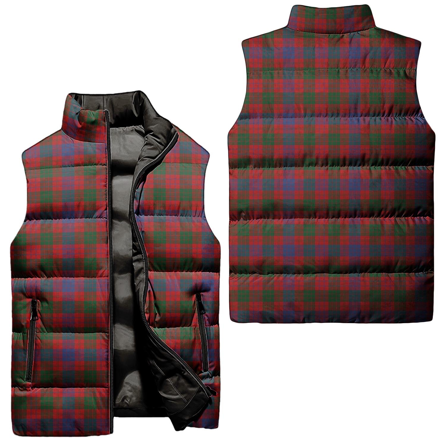 Ross Tartan Sleeveless Puffer Jacket Unisex - Tartanvibesclothing