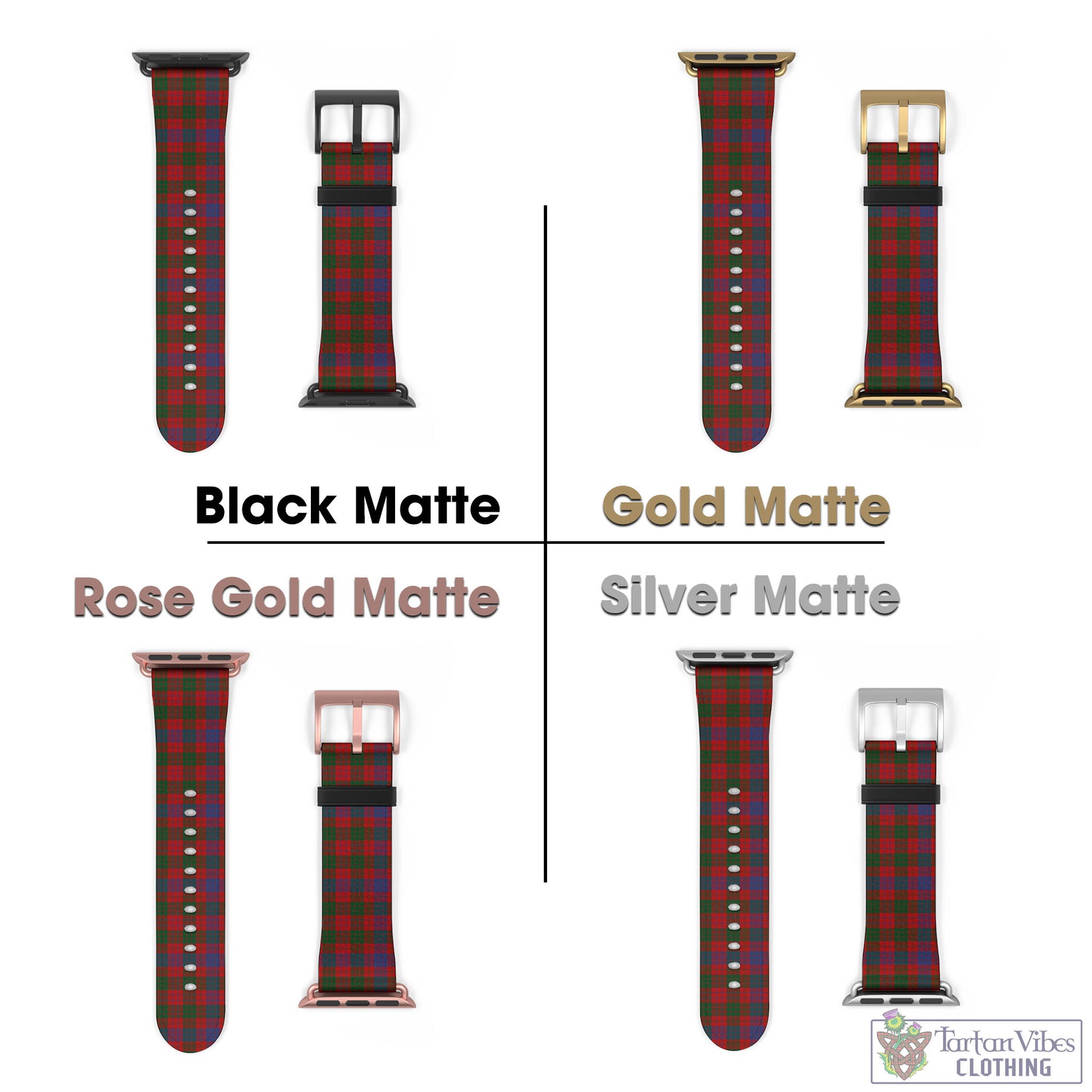 Tartan Vibes Clothing Ross Tartan Watch Band