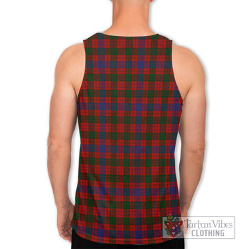 Ross Tartan Men's Tank Top with Family Crest DNA In Me Style - Tartanvibesclothing Shop