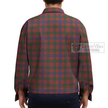 Ross Tartan Unisex Lapel Cotton Jacket