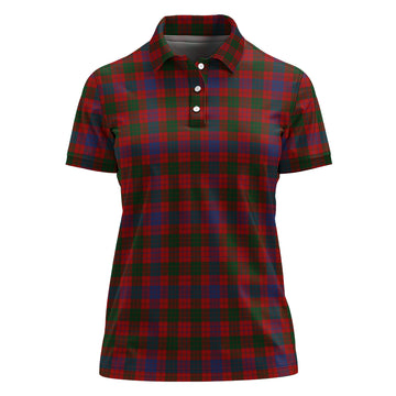 Ross Tartan Polo Shirt For Women